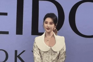 刘亦菲上海资生堂活动生图曝光，仙女气质惊艳全场