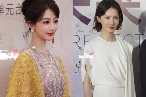 杨紫北影节造型翻车，金晨简约白裙惊艳全场